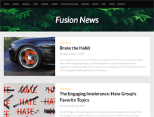 Tablet Screenshot of fusionnews.net